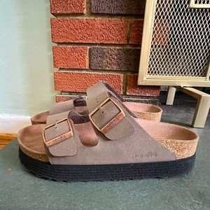 Arizona Birkenstock Platforms